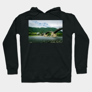 Ancient Kintai Bridge at Iwakuni, Yamaguchi Prefecture Hoodie